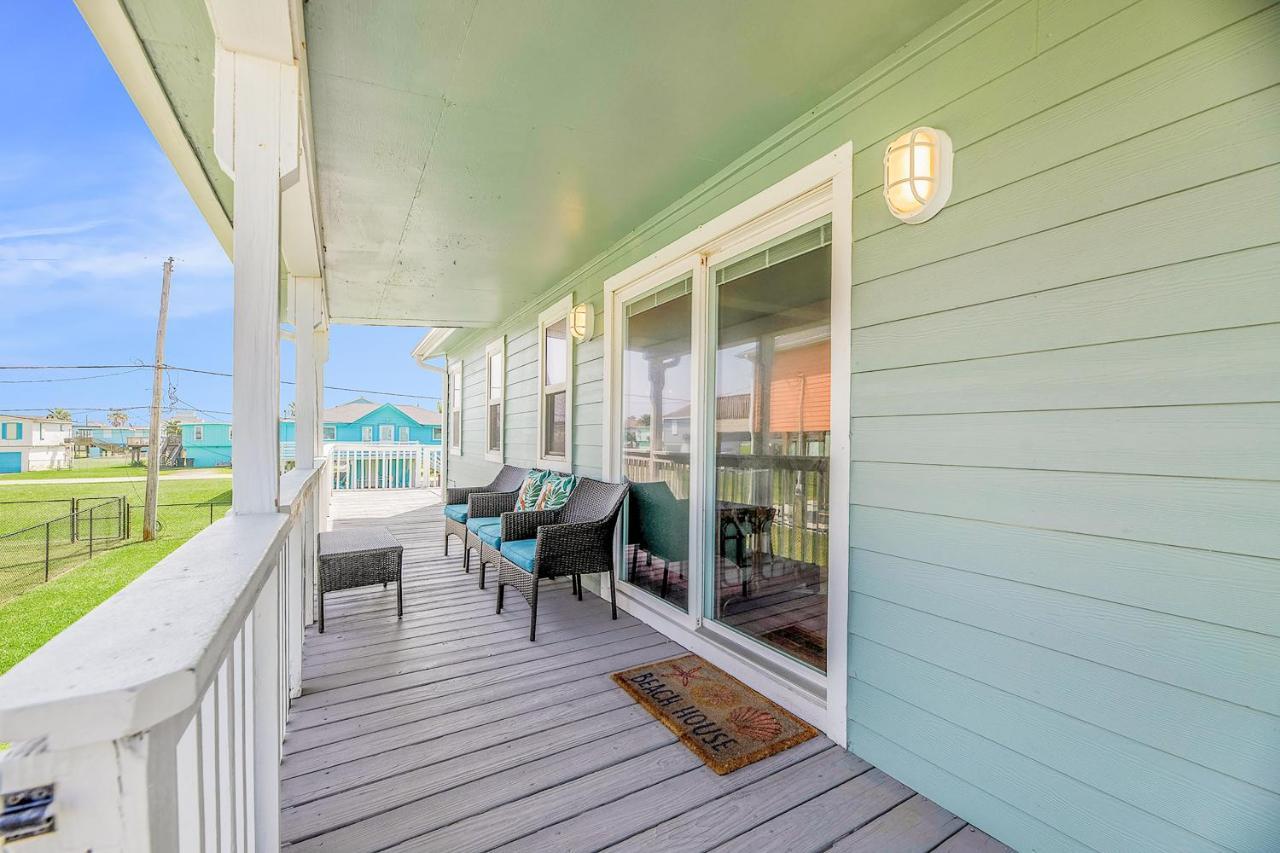 The Shell Shack Villa Galveston Eksteriør billede