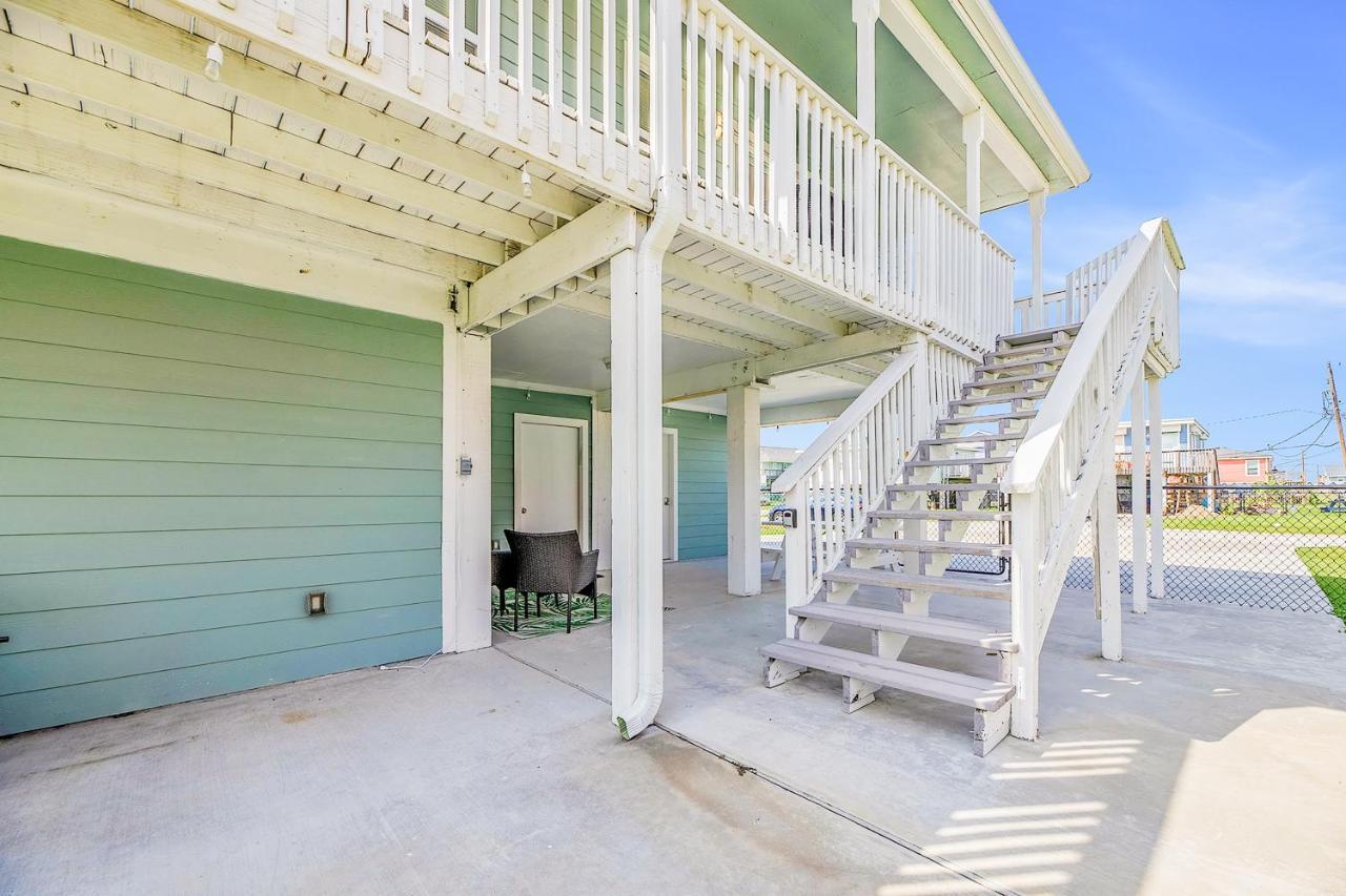 The Shell Shack Villa Galveston Eksteriør billede