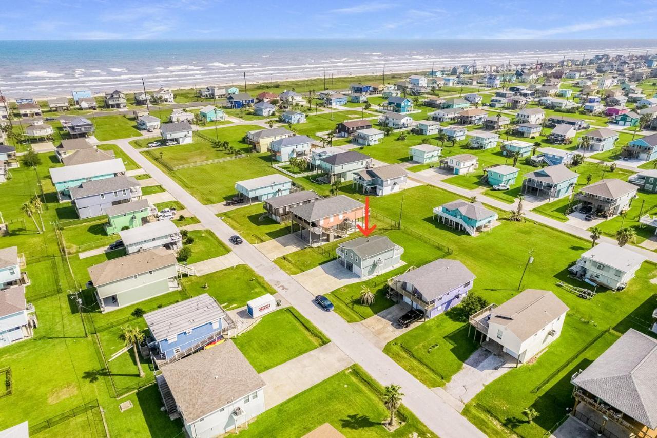 The Shell Shack Villa Galveston Eksteriør billede